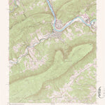 United States Geological Survey Narrows, VA-WV (1965, 24000-Scale) digital map