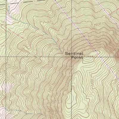 United States Geological Survey Narrows, VA-WV (1998, 24000-Scale) digital map