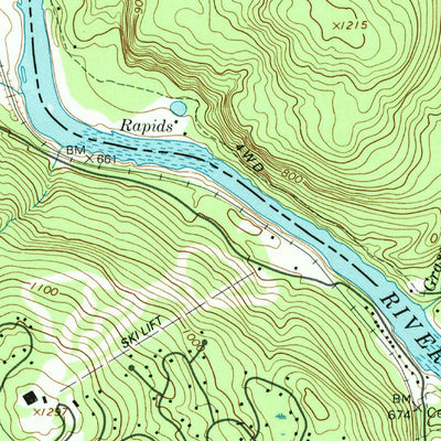 United States Geological Survey Narrowsburg, NY-PA (1994, 24000-Scale) digital map