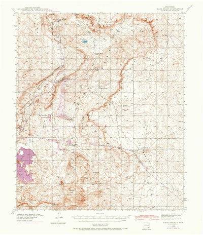 United States Geological Survey Nash Draw, NM (1939, 62500-Scale) digital map