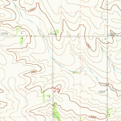 United States Geological Survey Nashua, IA (1971, 24000-Scale) digital map