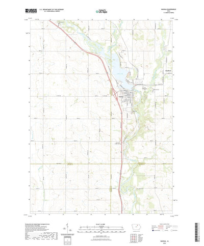 United States Geological Survey Nashua, IA (2022, 24000-Scale) digital map