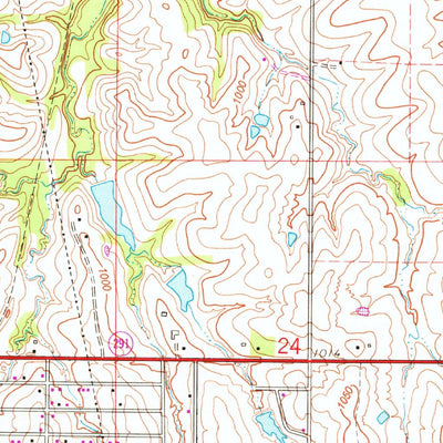 United States Geological Survey Nashua, MO (1961, 24000-Scale) digital map