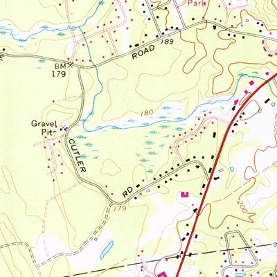 United States Geological Survey Nashua North, NH (1968, 24000-Scale) digital map