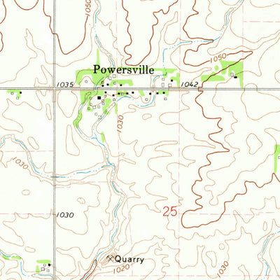 United States Geological Survey Nashua NW, IA (1971, 24000-Scale) digital map