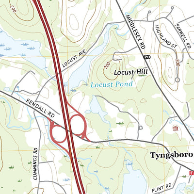 United States Geological Survey Nashua South, NH (2021, 24000-Scale) digital map