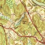 United States Geological Survey Nashua South, NH-MA (1941, 31680-Scale) digital map