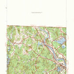 United States Geological Survey Nashua South, NH-MA (1942, 31680-Scale) digital map