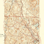 United States Geological Survey Nashua South, NH-MA (1946, 31680-Scale) digital map