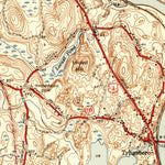 United States Geological Survey Nashua South, NH-MA (1946, 31680-Scale) digital map
