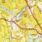United States Geological Survey Nashua South, NH-MA (1950, 31680-Scale) digital map