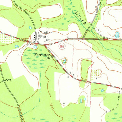 United States Geological Survey Nashville East, GA (1978, 24000-Scale) digital map