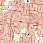 United States Geological Survey Nashville East, TN (1968, 24000-Scale) digital map