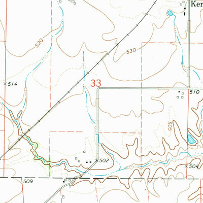 United States Geological Survey Nashville, IL (1974, 24000-Scale) digital map