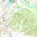 United States Geological Survey Nashville, IL (1974, 24000-Scale) digital map