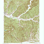 United States Geological Survey Nashville, IN (1961, 24000-Scale) digital map