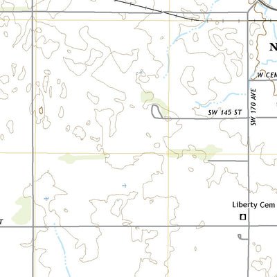 United States Geological Survey Nashville, KS (2022, 24000-Scale) digital map