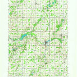 United States Geological Survey Nashville, MI (1950, 62500-Scale) digital map