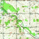 United States Geological Survey Nashville, MI (1950, 62500-Scale) digital map