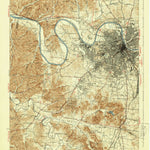 United States Geological Survey Nashville, TN (1932, 62500-Scale) digital map