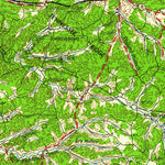 United States Geological Survey Nashville, TN-KY (1959, 250000-Scale) digital map