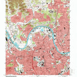 United States Geological Survey Nashville West, TN (1997, 24000-Scale) digital map