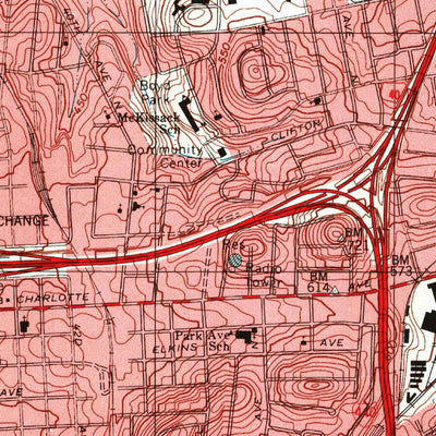 United States Geological Survey Nashville West, TN (1997, 24000-Scale) digital map