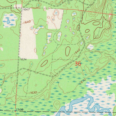 United States Geological Survey Nashville, WI (1965, 24000-Scale) digital map
