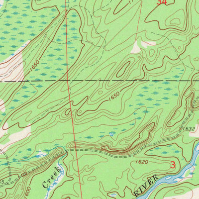 United States Geological Survey Nashville, WI (1965, 24000-Scale) digital map