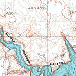 United States Geological Survey Nasja Mesa, UT (1987, 24000-Scale) digital map