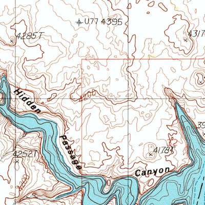 United States Geological Survey Nasja Mesa, UT (1987, 24000-Scale) digital map