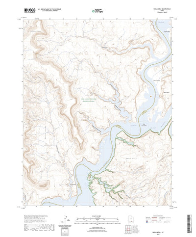 United States Geological Survey Nasja Mesa, UT (2023, 24000-Scale) digital map