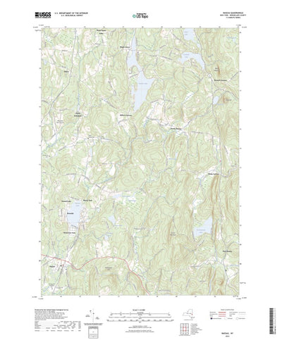 United States Geological Survey Nassau, NY (2023, 24000-Scale) digital map