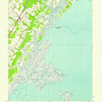 United States Geological Survey Nassawadox, VA (1942, 24000-Scale) digital map