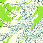United States Geological Survey Nassawadox, VA (1942, 24000-Scale) digital map