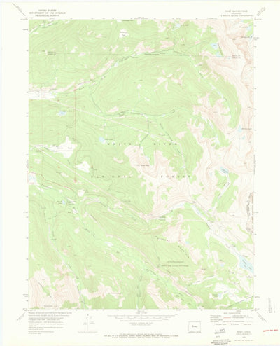 United States Geological Survey Nast, CO (1970, 24000-Scale) digital map