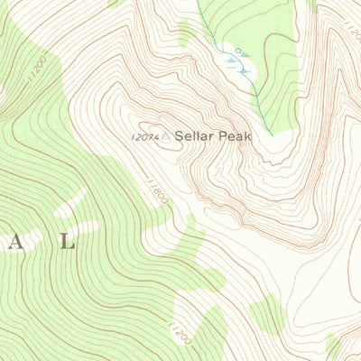 United States Geological Survey Nast, CO (1970, 24000-Scale) digital map