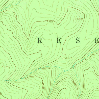 United States Geological Survey Natanes Mountains NW, AZ (1967, 24000-Scale) digital map