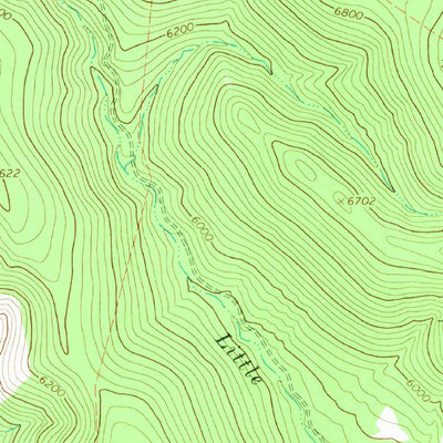 United States Geological Survey Natanes Mountains NW, AZ (1967, 24000-Scale) digital map