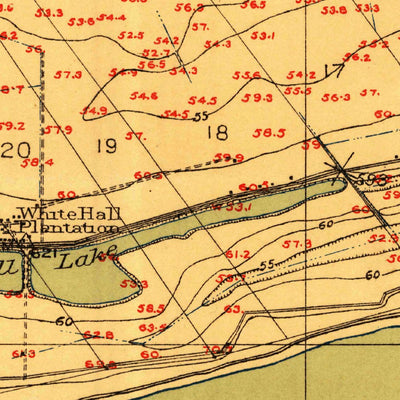 United States Geological Survey Natchez, MS-LA (1909, 24000-Scale) digital map
