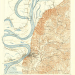 United States Geological Survey Natchez, MS-LA (1922, 62500-Scale) digital map