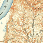 United States Geological Survey Natchez, MS-LA (1922, 62500-Scale) digital map