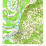United States Geological Survey Natchez, MS-LA (1939, 62500-Scale) digital map