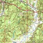 United States Geological Survey Natchez, MS-LA (1953, 250000-Scale) digital map