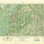 United States Geological Survey Natchez, MS-LA (1956, 250000-Scale) digital map