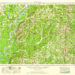 United States Geological Survey Natchez, MS-LA (1959, 250000-Scale) digital map