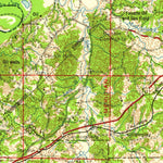 United States Geological Survey Natchez, MS-LA (1959, 250000-Scale) digital map