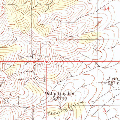 United States Geological Survey Natchez Pass, NV (1990, 24000-Scale) digital map
