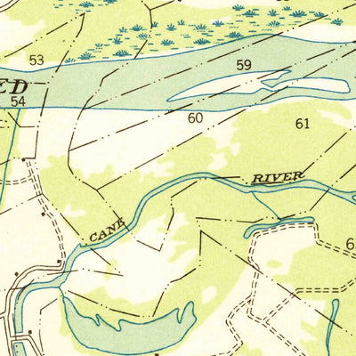 United States Geological Survey Natchitoches North, LA (1937, 31680-Scale) digital map