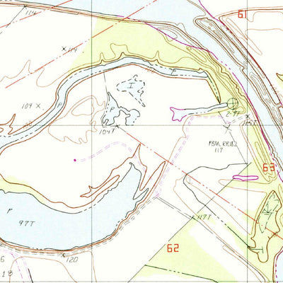 United States Geological Survey Natchitoches North, LA (1983, 24000-Scale) digital map